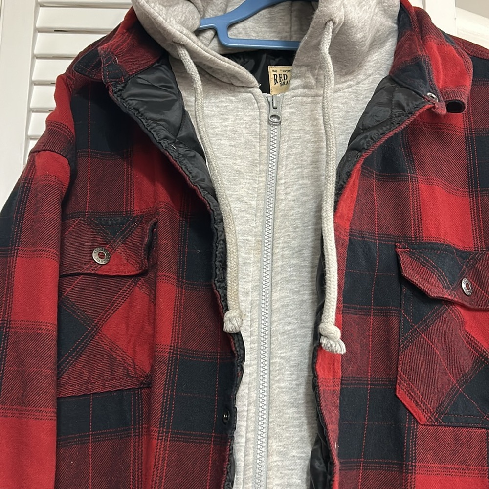 Redhead hoodie/flannel jacket/shirt 3XL
